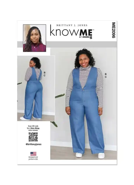 ME2096 Misses' Tops and Jumpsuit by Brittany J. Jones