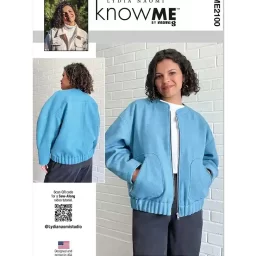 ME2100 Misses' Bomber Jacket by Lydia Naomi