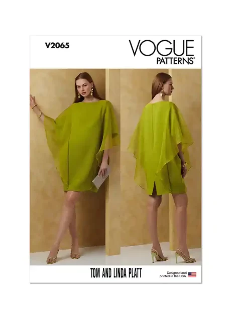 V2065 Misses' Dress by Tom And Linda Platt