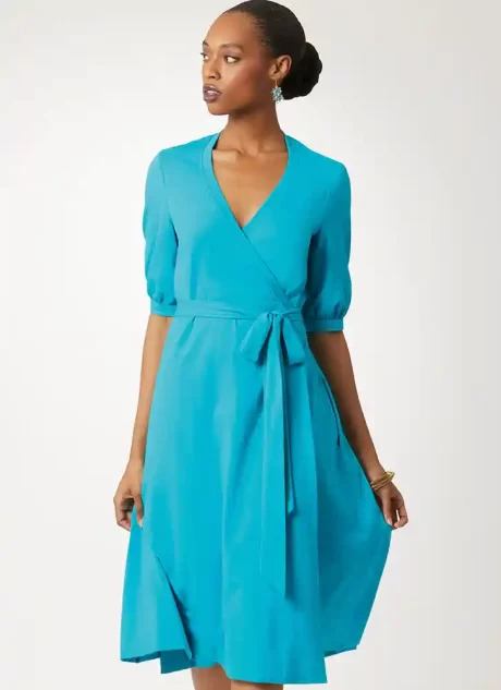 V2081 Misses' Wrap Dress by Diane Von Furstenberg - Image 11