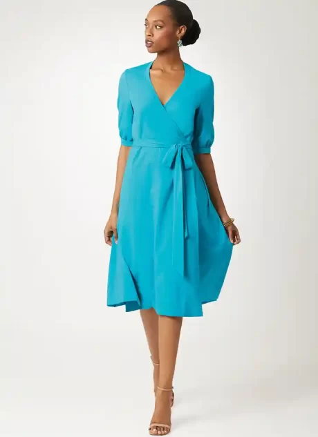 V2081 Misses' Wrap Dress by Diane Von Furstenberg - Image 18