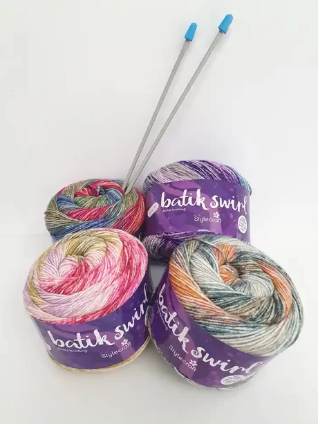 Batik Swirl DK Yarn