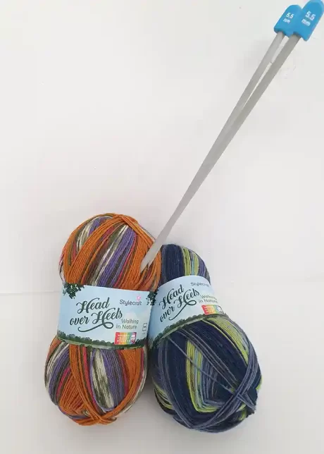 Head Over Heels, A Walk in Nature (Sock Yarn)