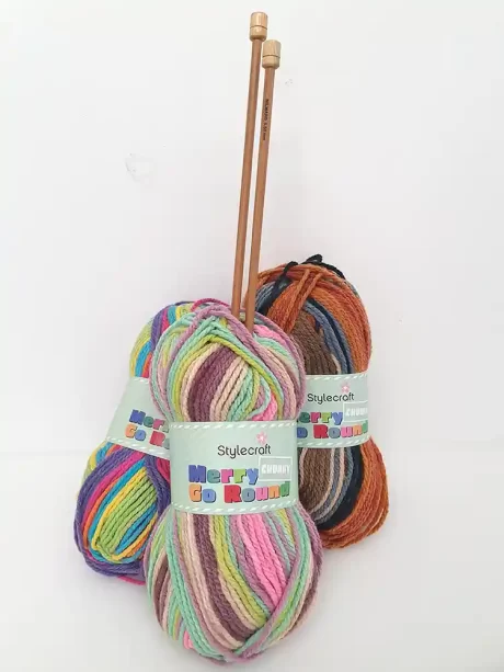 Merry-Go-Round, Chunky Yarn