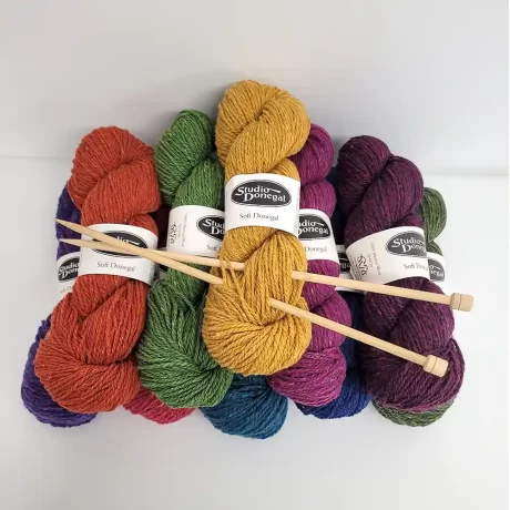 Soft Donegal Aran (100% Merino Wool)